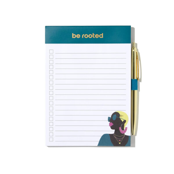 be rooted™ Notepad To-Do List + Pen Set (Blue) - Image 4