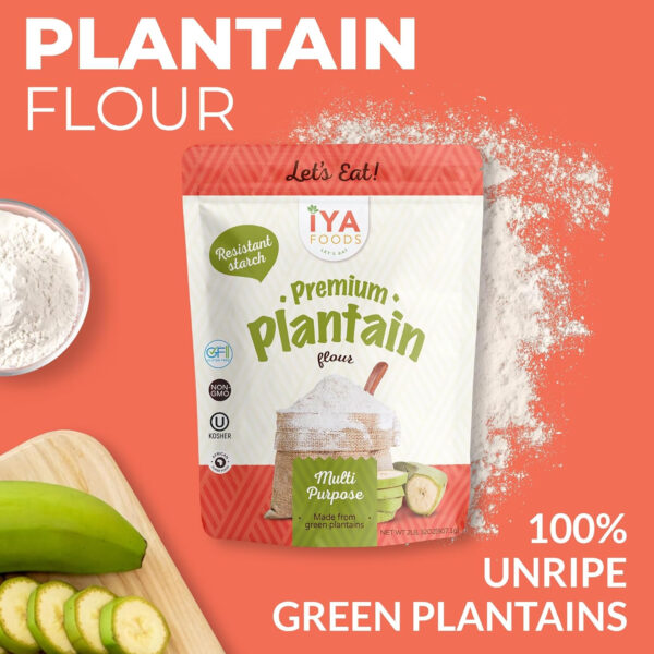 Iya Foods, Plantain Flour, 2 lb Pack - Image 4