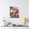 Peony Centerpiece on Canvas