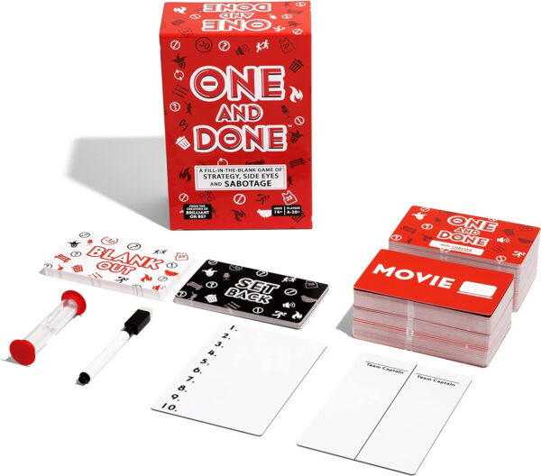 One and Done™ A Fast-Paced Word-Guessing Party Game, Age 14 and Up - Image 8