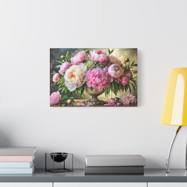 Peony Centerpiece II on Canvas - Image 3