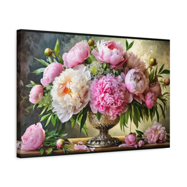 Peony Centerpiece II on Canvas - Image 5