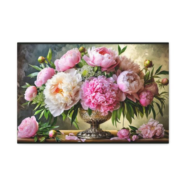 Peony Centerpiece II on Canvas - Image 4