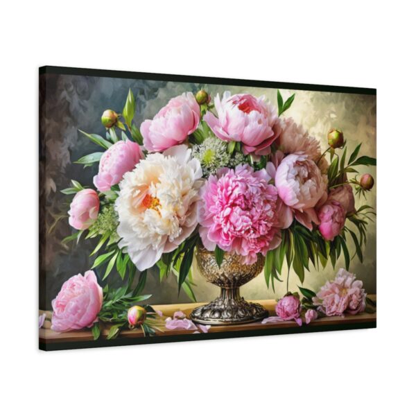 Peony Centerpiece II on Canvas - Image 8