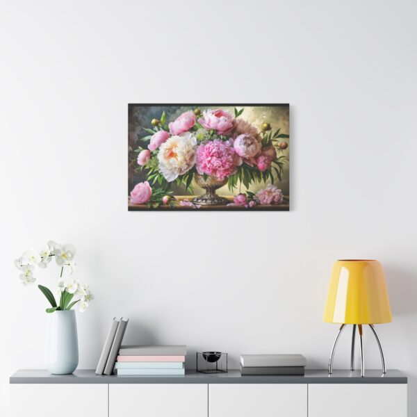 Peony Centerpiece II on Canvas - Image 9