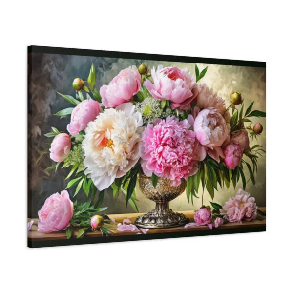 Peony Centerpiece II on Canvas - Image 11