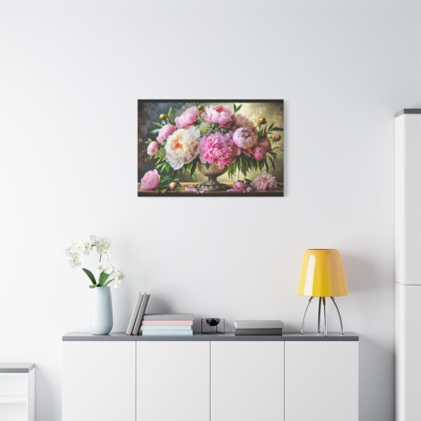 Peony Centerpiece II on Canvas - Image 12