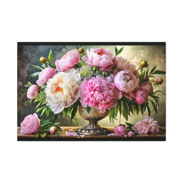 Peony Centerpiece II on Canvas - Image 10