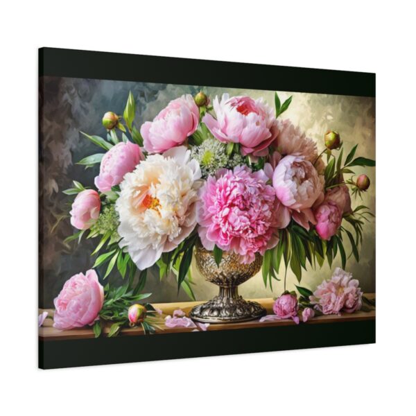 Peony Centerpiece II on Canvas - Image 14