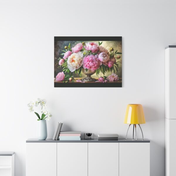 Peony Centerpiece II on Canvas - Image 15