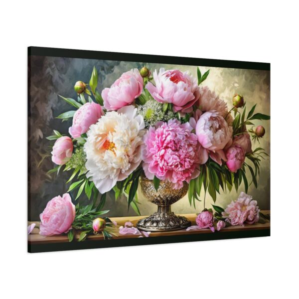 Peony Centerpiece II on Canvas - Image 17