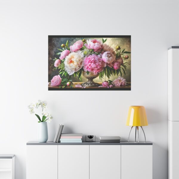 Peony Centerpiece II on Canvas - Image 18