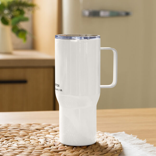 Hancock-Mattox™ Travel Mug with a Handle, 40 oz. - Image 3