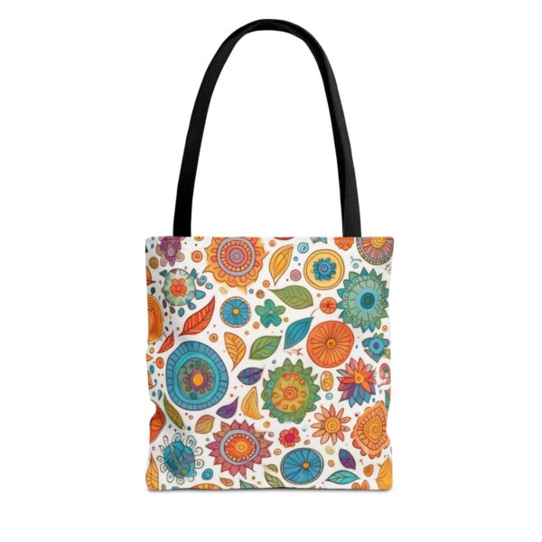 Whimsical Doodles Tote Bag - Image 5