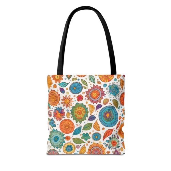 Whimsical Doodles Tote Bag - Image 6