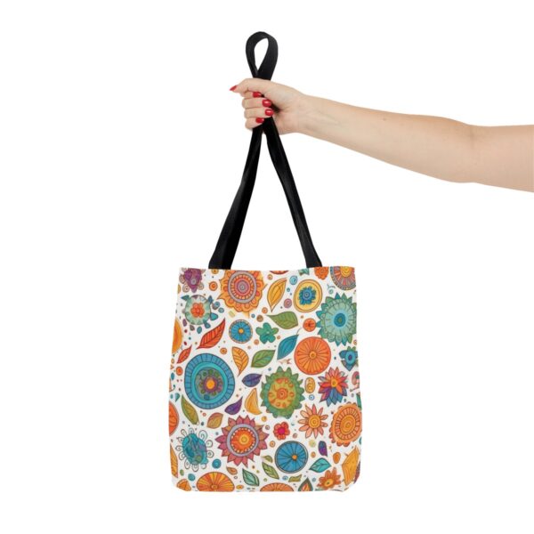 Whimsical Doodles Tote Bag - Image 8