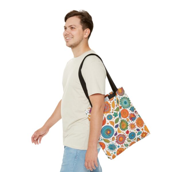 Whimsical Doodles Tote Bag - Image 11