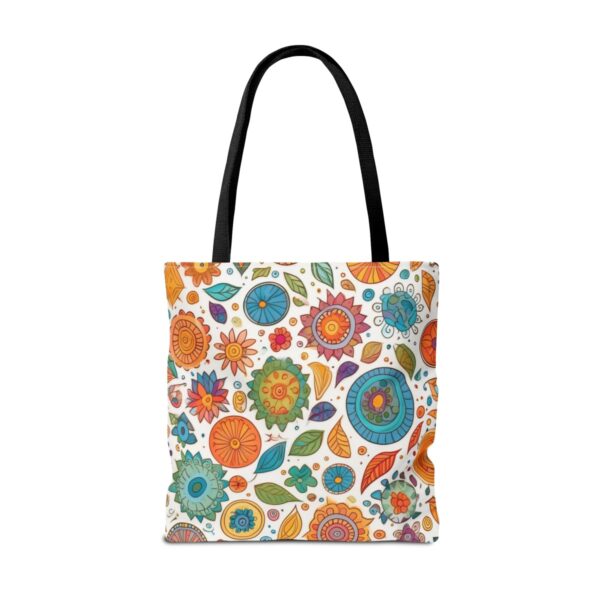 Whimsical Doodles Tote Bag - Image 2