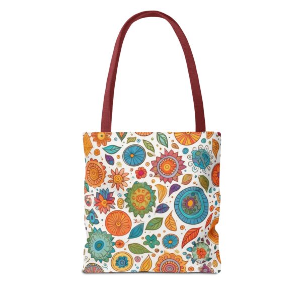 Whimsical Doodles Tote Bag - Image 14