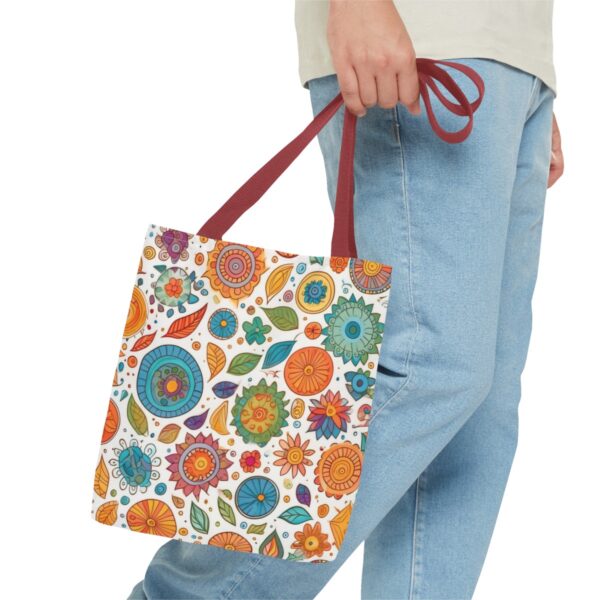 Whimsical Doodles Tote Bag - Image 15