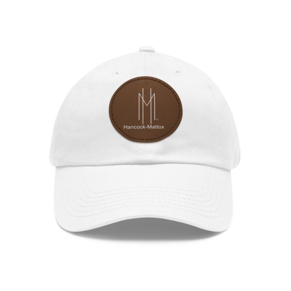 Hancock-Mattox™ Hat with Vegan PU Leather Patch - Perfect for Casual Everyday Wear - Image 11