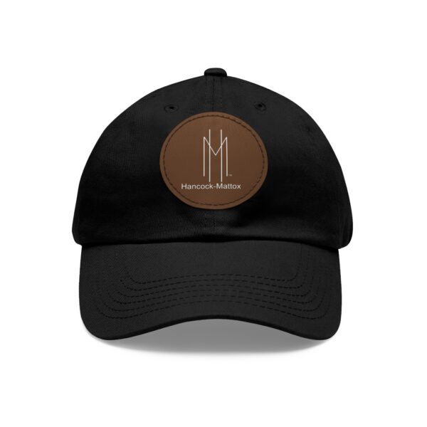 Hancock-Mattox™ Hat with Vegan PU Leather Patch - Perfect for Casual Everyday Wear - Image 19