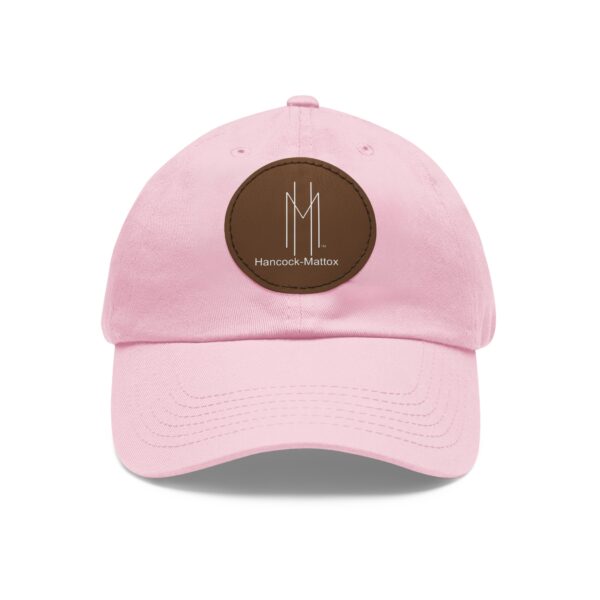 Hancock-Mattox™ Hat with Vegan PU Leather Patch - Perfect for Casual Everyday Wear - Image 23