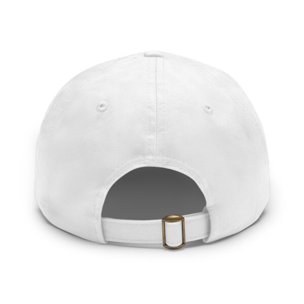 Hancock-Mattox™ Hat with Vegan PU Leather Patch - Perfect for Casual Everyday Wear - Image 4
