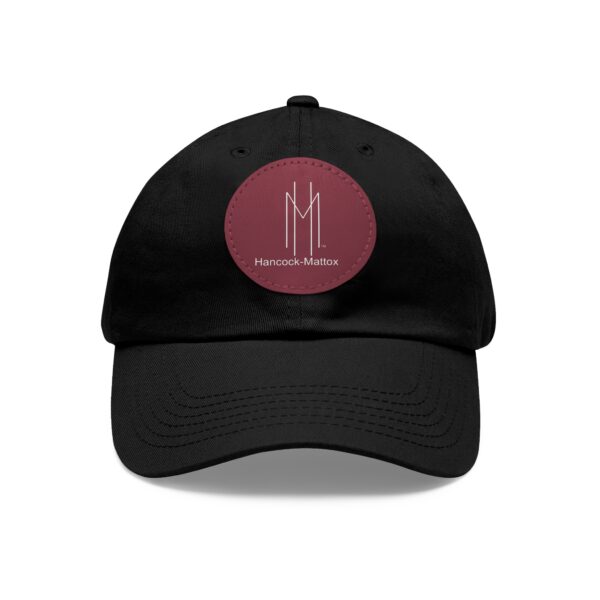 Hancock-Mattox™ Hat with Vegan PU Leather Patch - Perfect for Casual Everyday Wear - Image 21