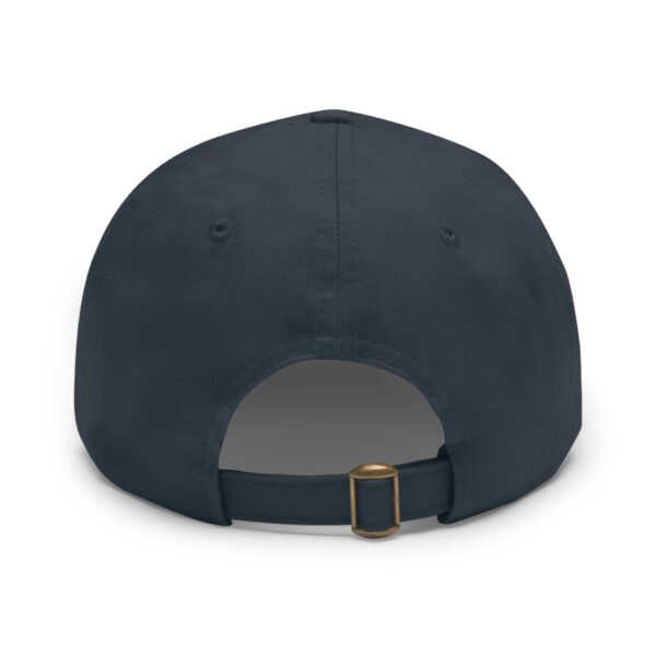 Hancock-Mattox™ Hat with Vegan PU Leather Patch - Perfect for Casual Everyday Wear - Image 6
