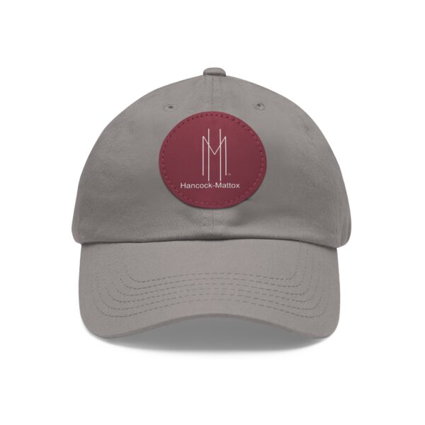 Hancock-Mattox™ Hat with Vegan PU Leather Patch - Perfect for Casual Everyday Wear - Image 29