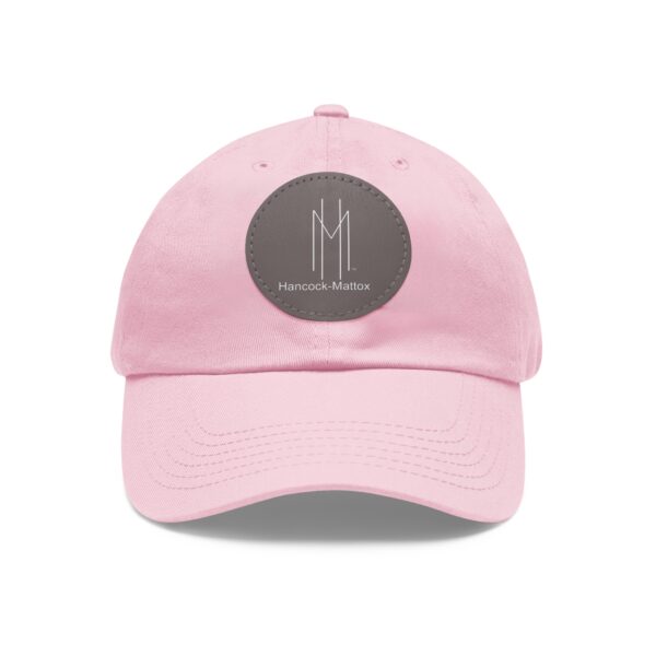 Hancock-Mattox™ Hat with Vegan PU Leather Patch - Perfect for Casual Everyday Wear - Image 9