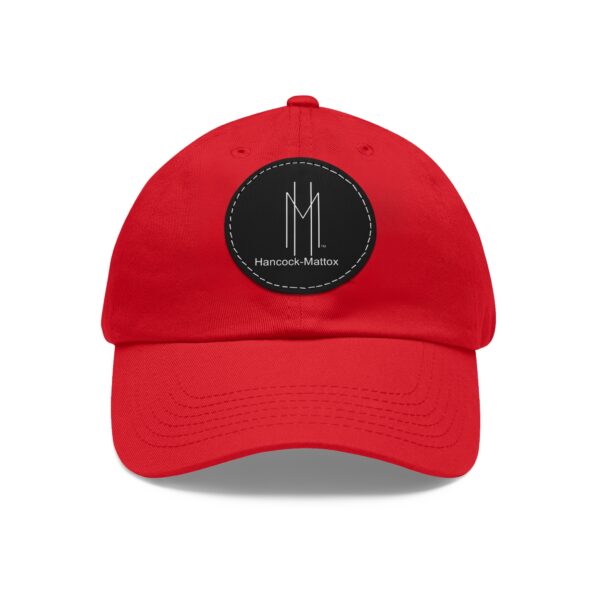 Hancock-Mattox™ Hat with Vegan PU Leather Patch - Perfect for Casual Everyday Wear - Image 13